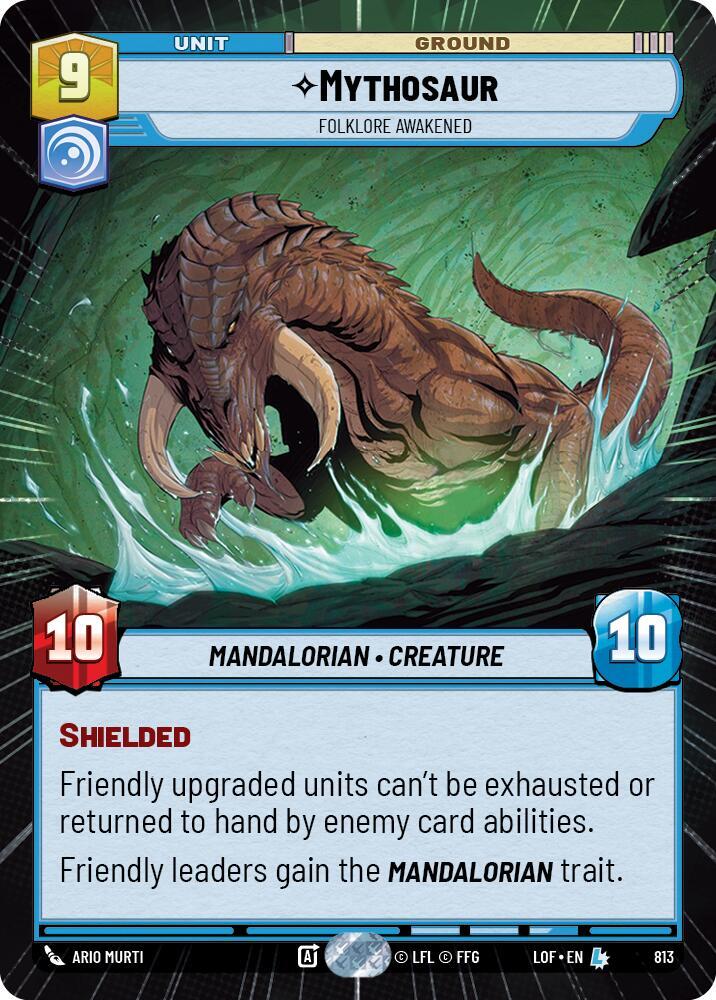 Mythosaur - Folklore Awakened (Hyperspace Foil) [Legends of the Force] 813