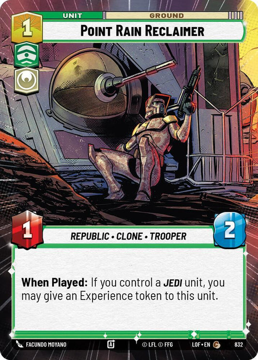 Point Rain Reclaimer (Hyperspace Foil) [Legends of the Force] 832