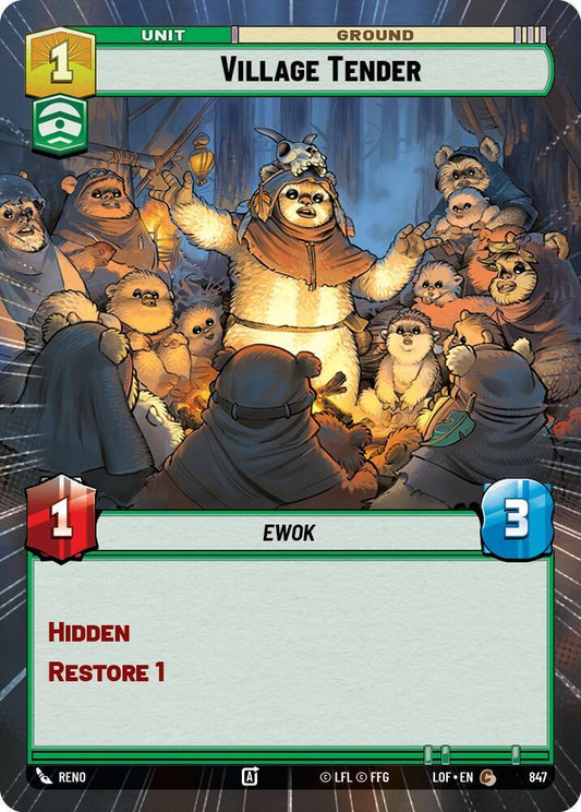 Village Tender (Hyperspace Foil) [Legends of the Force] 847