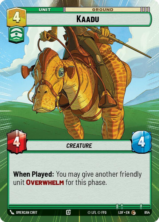 Kaadu (Hyperspace Foil) [Legends of the Force] 854