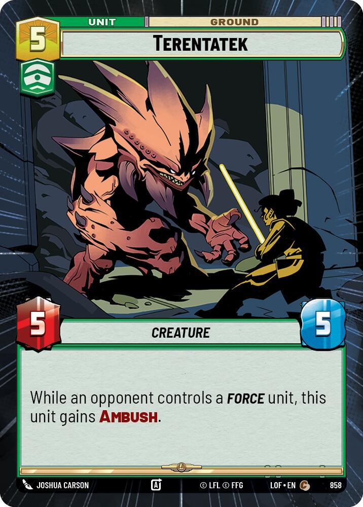 Terentatek (Hyperspace Foil) [Legends of the Force] 858