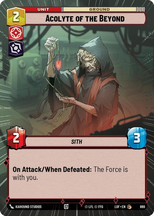 Acolyte of the Beyond (Hyperspace Foil) [Legends of the Force] 869