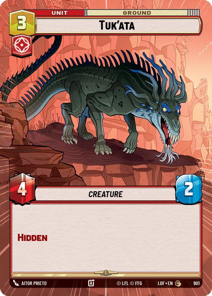 Tuk'ata (Hyperspace Foil) [Legends of the Force] 901