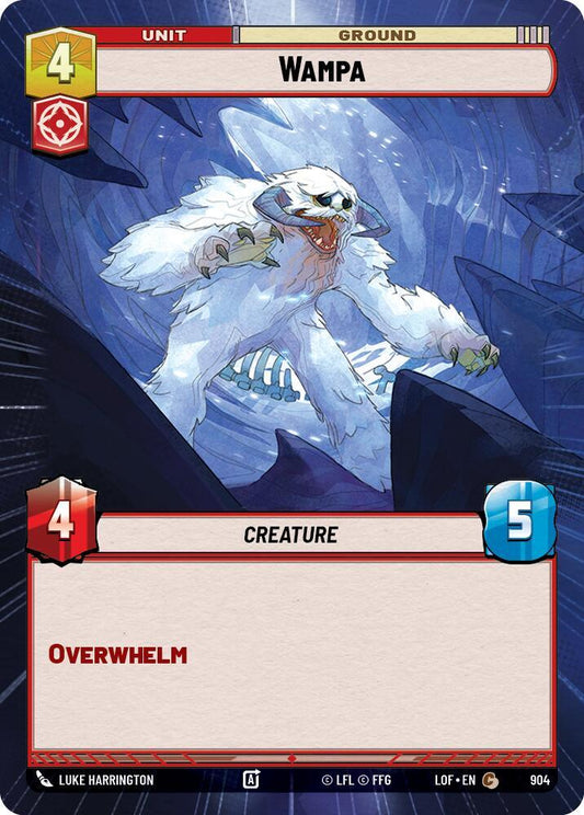 Wampa (Hyperspace Foil) [Legends of the Force] 904