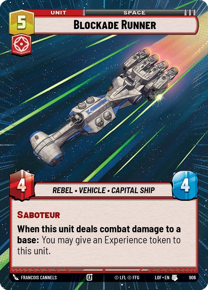 Blockade Runner (Hyperspace Foil) [Legends of the Force] 906