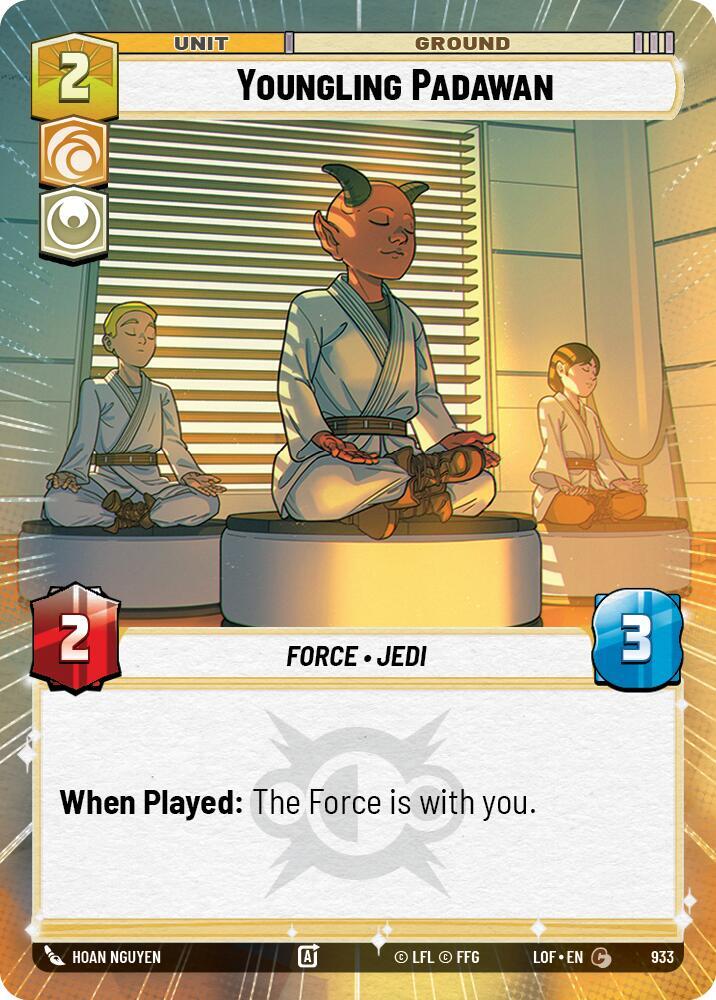 Youngling Padawan (Hyperspace Foil) [Legends of the Force] 933