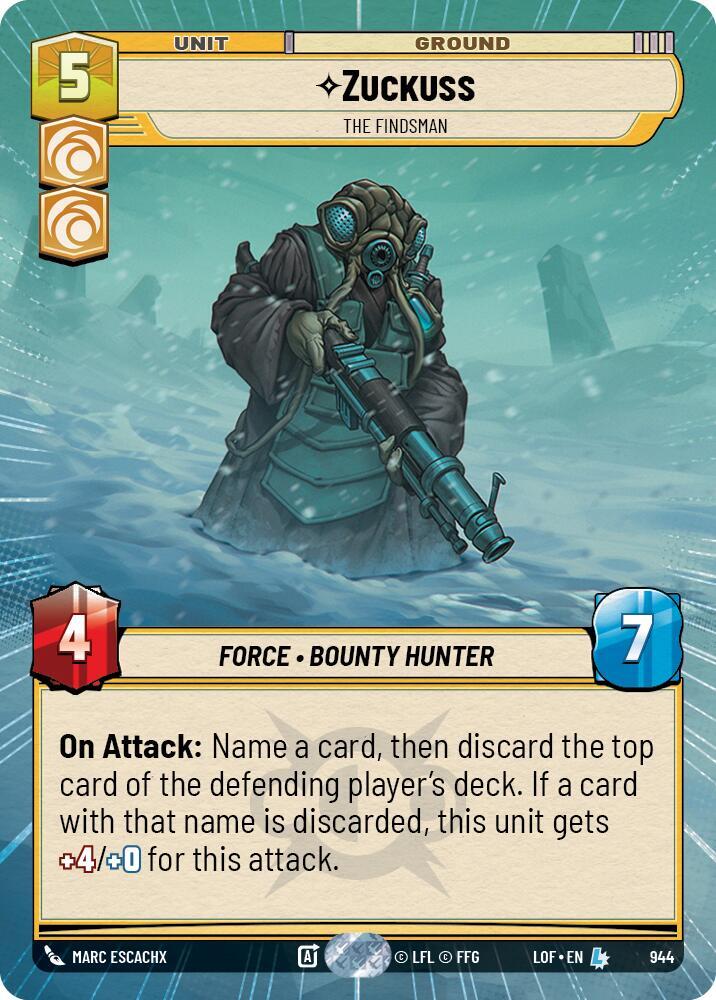 Zuckuss - The Findsman (Hyperspace Foil) [Legends of the Force] 944
