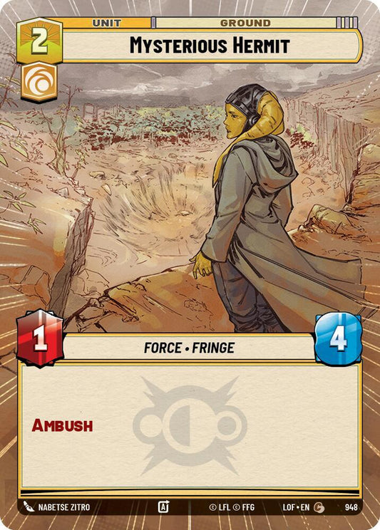 Mysterious Hermit (Hyperspace Foil) [Legends of the Force] 948