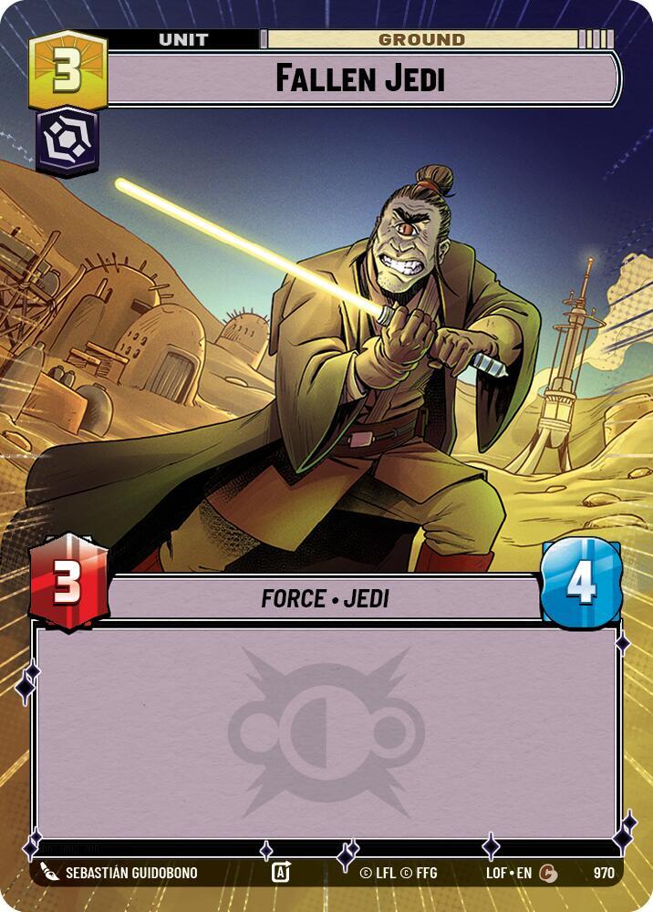 Fallen Jedi (Hyperspace Foil) [Legends of the Force] 970