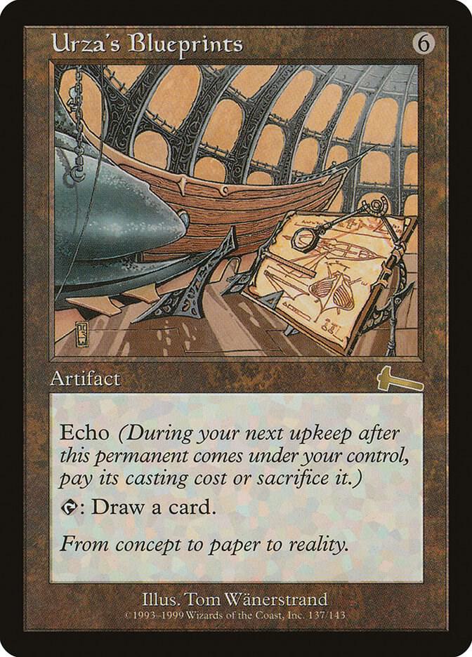 Urza's Blueprints [Urza's Legacy] 137