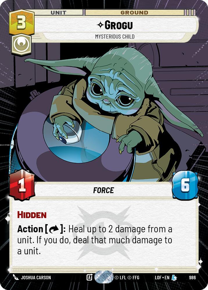 Grogu - Mysterious Child (Hyperspace Foil) [Legends of the Force] 986