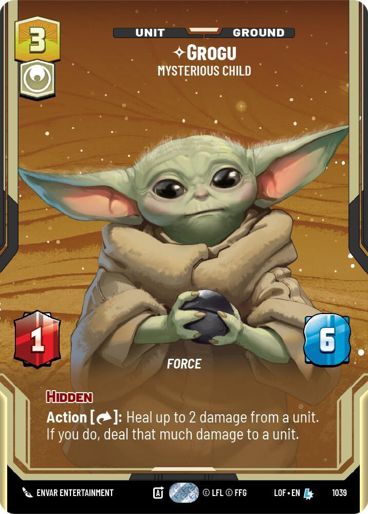 Grogu - Mysterious Child (Prestige) [Legends of the Force] 1039