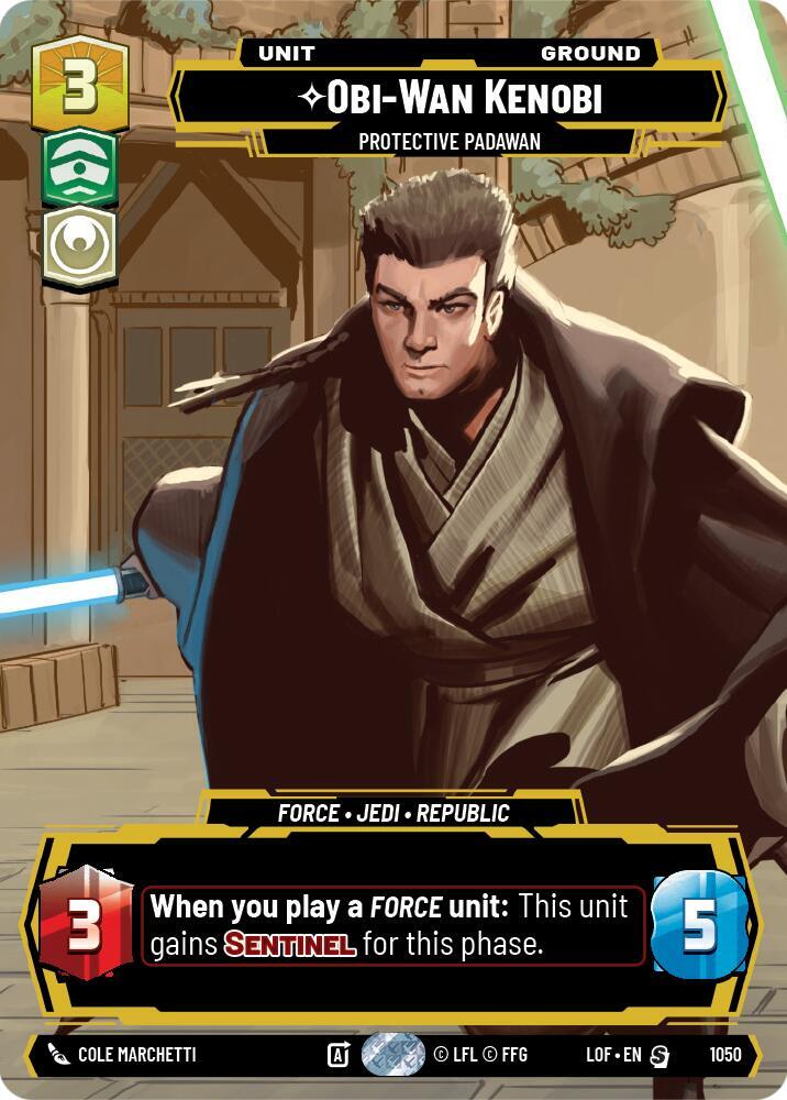 Obi-Wan Kenobi - Protective Padawan (Prestige) [Legends of the Force] 1050