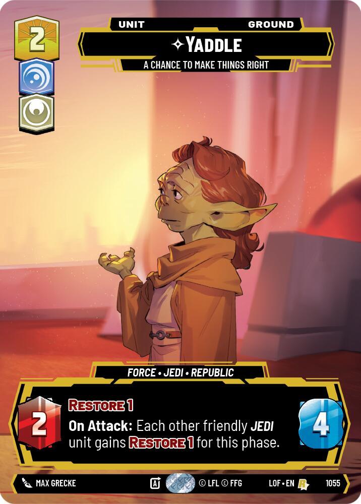 Yaddle - A Chance To Make Things Right (Prestige) [Legends of the Force] 1055
