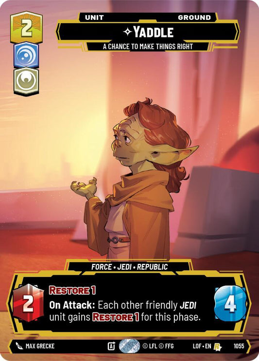 Yaddle - A Chance To Make Things Right (Prestige) [Legends of the Force] 1055