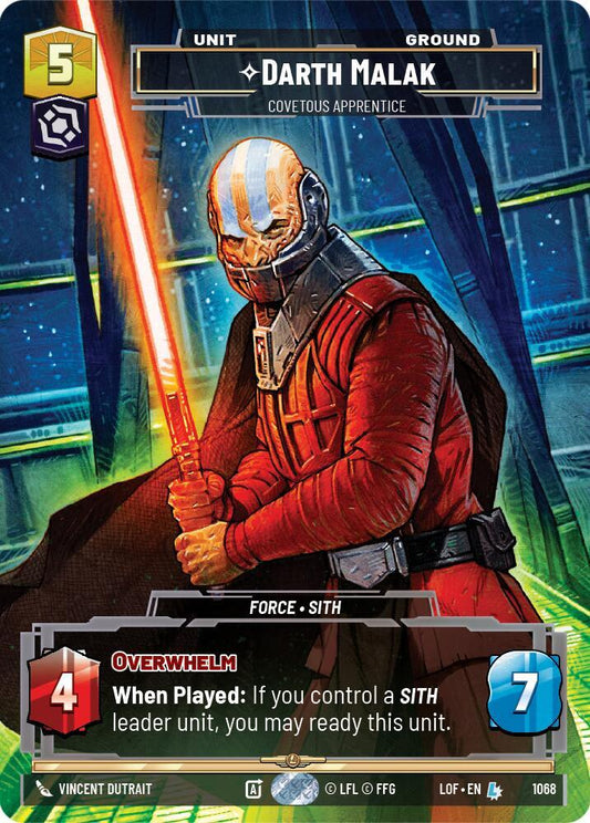 Darth Malak - Covetous Apprentice (Prestige) [Legends of the Force] 1068