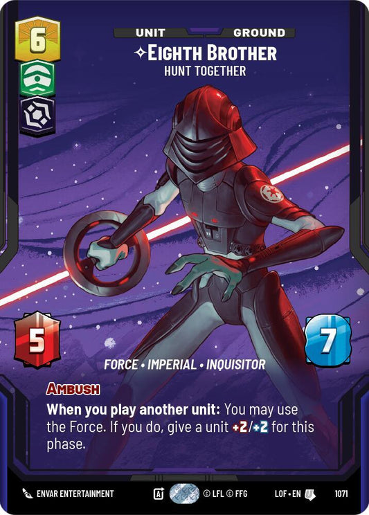 Eighth Brother - Hunt Together (Prestige Foil) [Legends of the Force] 1071