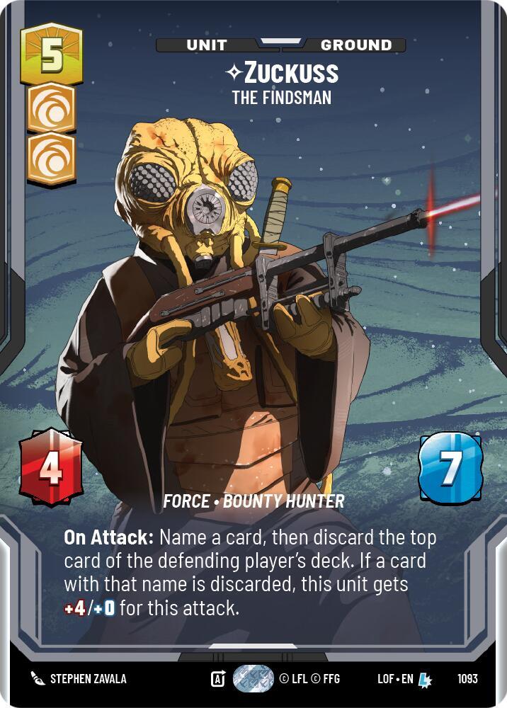 Zuckuss - The Findsman (Prestige Foil) [Legends of the Force] 1093