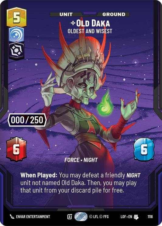 Old Daka - Oldest and Wisest (Serialized) [Legends of the Force] 1118
