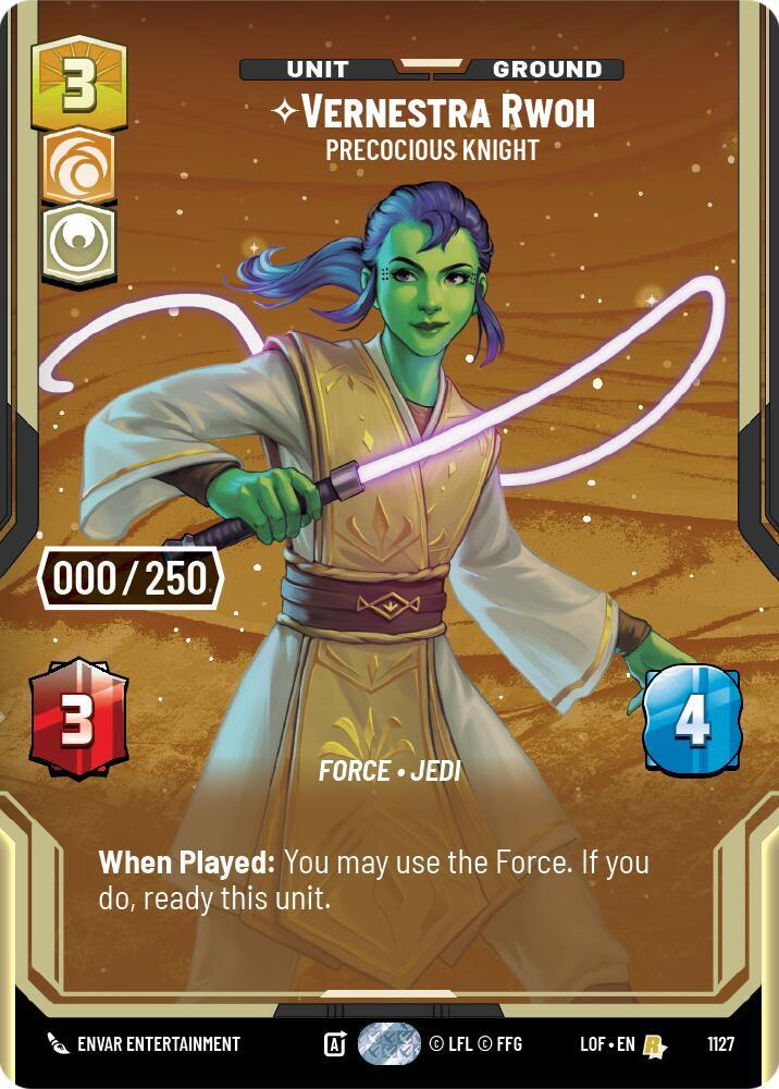 Vernestra Rwoh - Precocious Knight (Serialized) [Legends of the Force] 1127