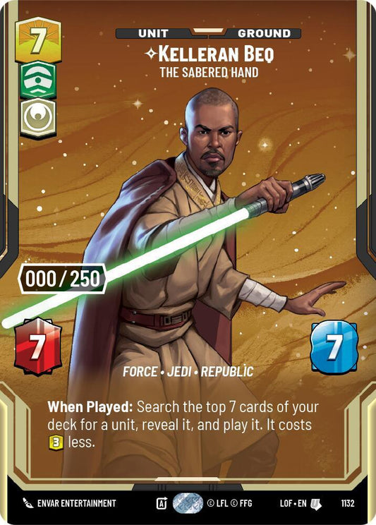 Kelleran Beq - The Sabered Hand (Serialized) [Legends of the Force] 1132