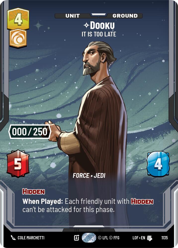 Dooku - It Is Too Late (Serialized) [Legends of the Force] 1135