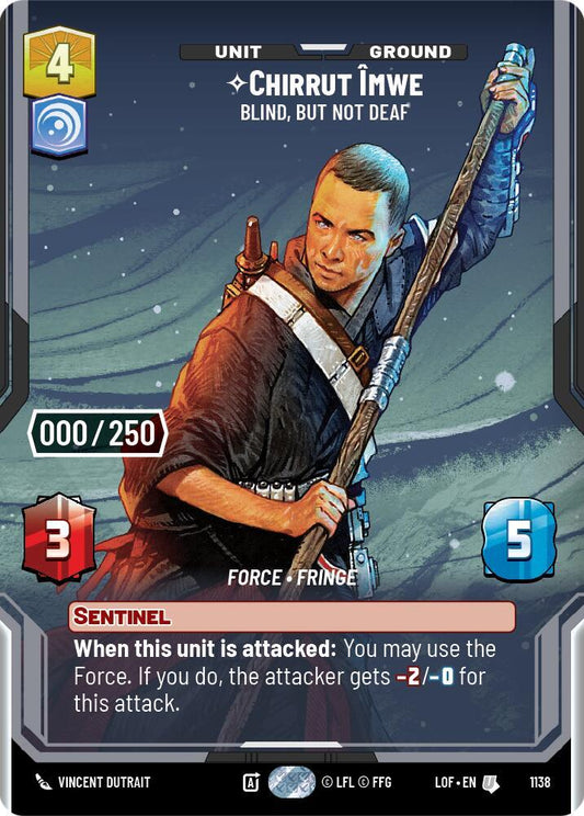 Chirrut Imwe - Blind, but not Deaf (Serialized) [Legends of the Force] 1138