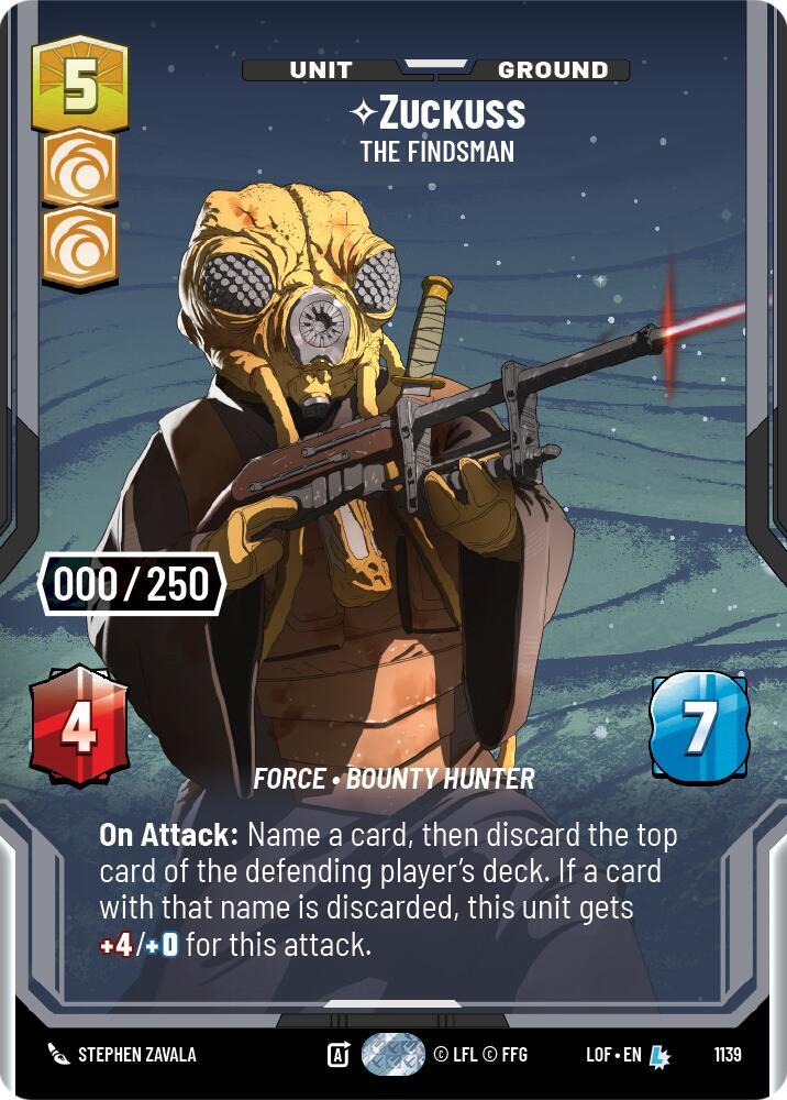 Zuckuss - The Findsman (Serialized) [Legends of the Force] 1139