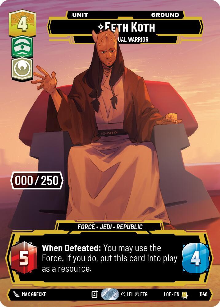Eeth Koth - Spiritual Warrior (Serialized) [Legends of the Force] 1146