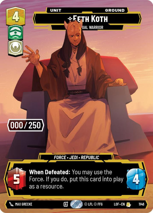 Eeth Koth - Spiritual Warrior (Serialized) [Legends of the Force] 1146