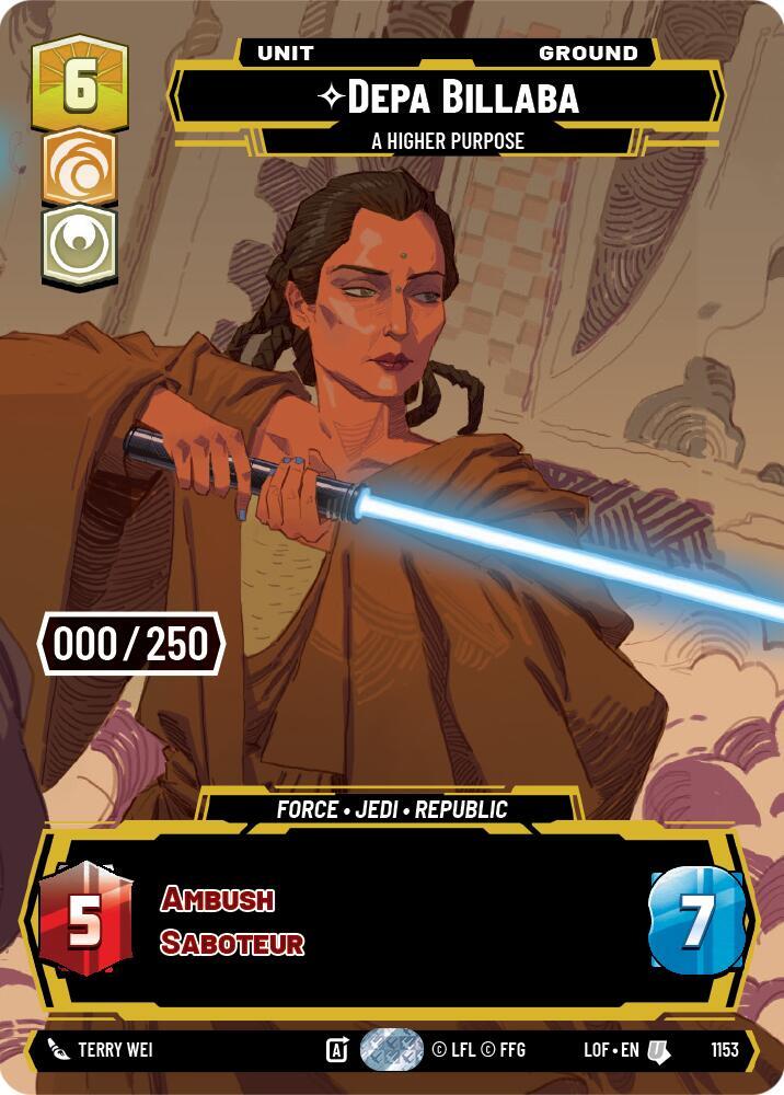 Depa Billaba - A Higher Purpose (Serialized) [Legends of the Force] 1153