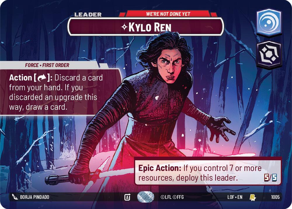 Kylo Ren - We're Not Done Yet (Showcase) [Legends of the Force] 1005