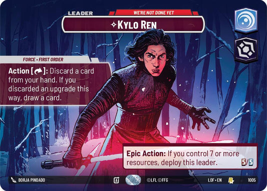 Kylo Ren - We're Not Done Yet (Showcase) [Legends of the Force] 1005