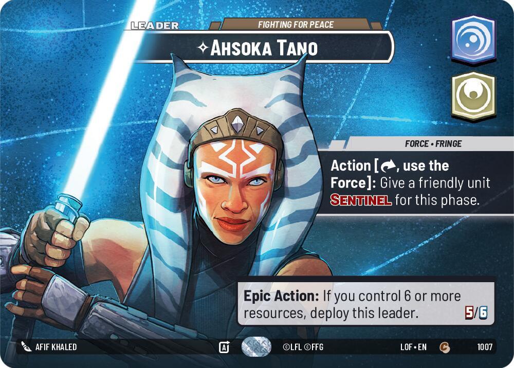 Ahsoka Tano - Fighting For Peace (Showcase) [Legends of the Force] 1007