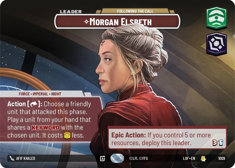 Morgan Elsbeth - Following the Call (Showcase) [Legends of the Force] 1009