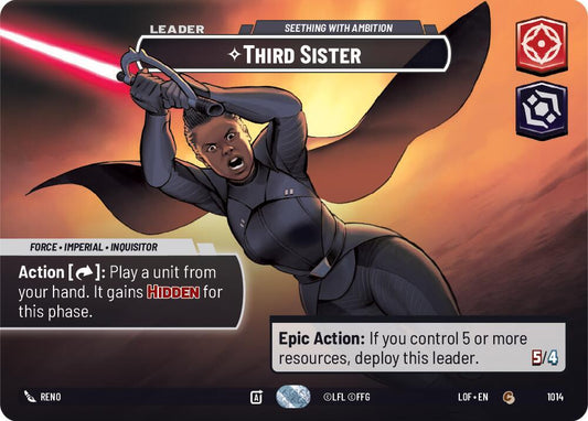 Third Sister - Seething With Ambition (Showcase) [Legends of the Force] 1014