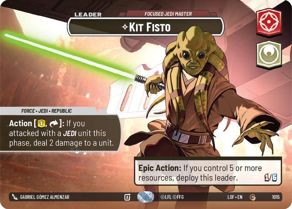 Kit Fisto - Focused Jedi Master (Showcase) [Legends of the Force] 1015