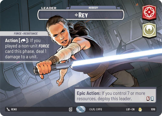 Rey - Nobody (Showcase) [Legends of the Force] 1016