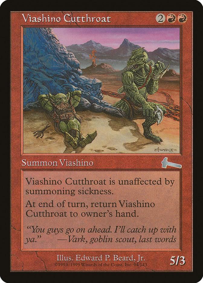Viashino Cutthroat [Urza's Legacy] 94