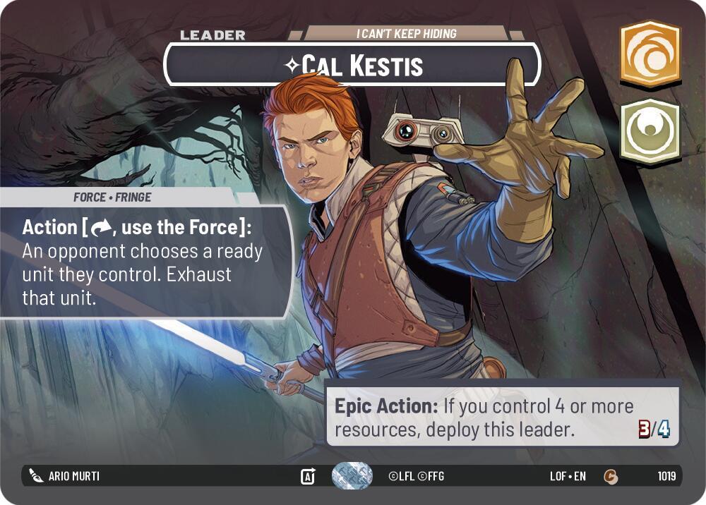 Cal Kestis - I Can't Keep Hiding (Showcase) [Legends of the Force] 1019