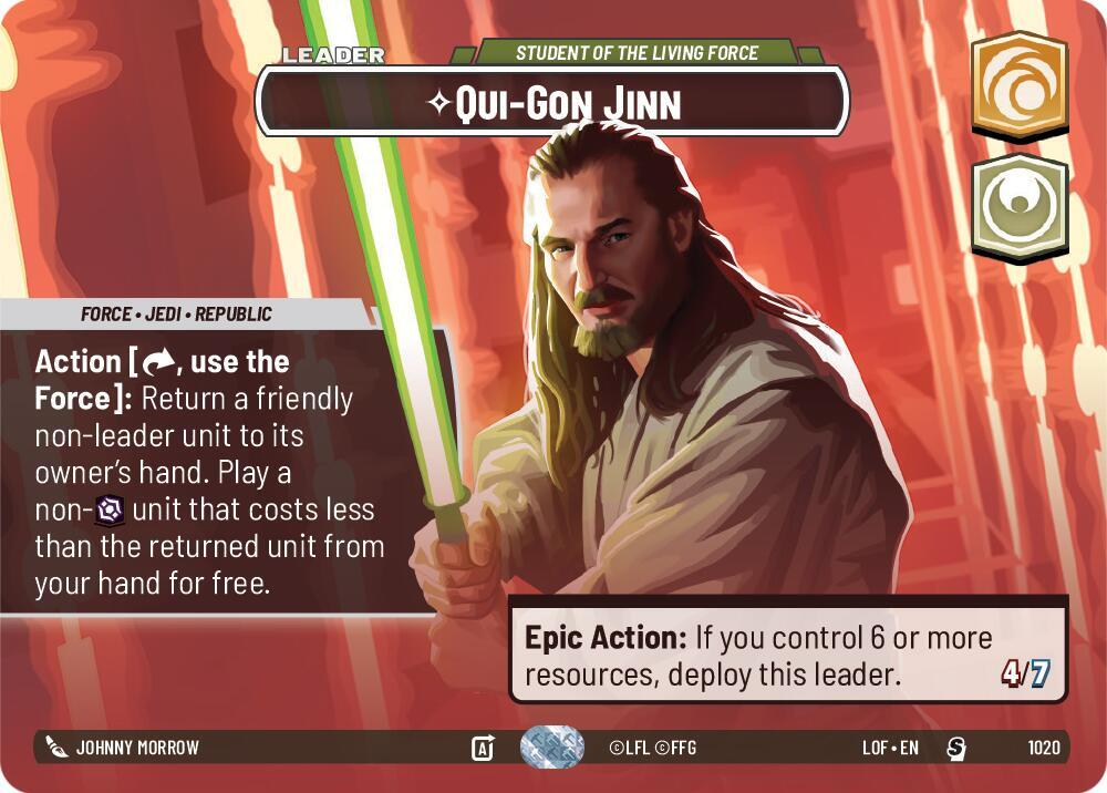Qui-Gon Jinn - Student of the Living Force (Showcase) [Legends of the Force] 1020