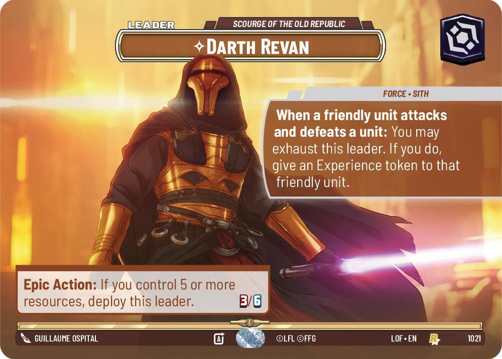 Darth Revan - Scourge of the Old Republic (Showcase) [Legends of the Force] 1021