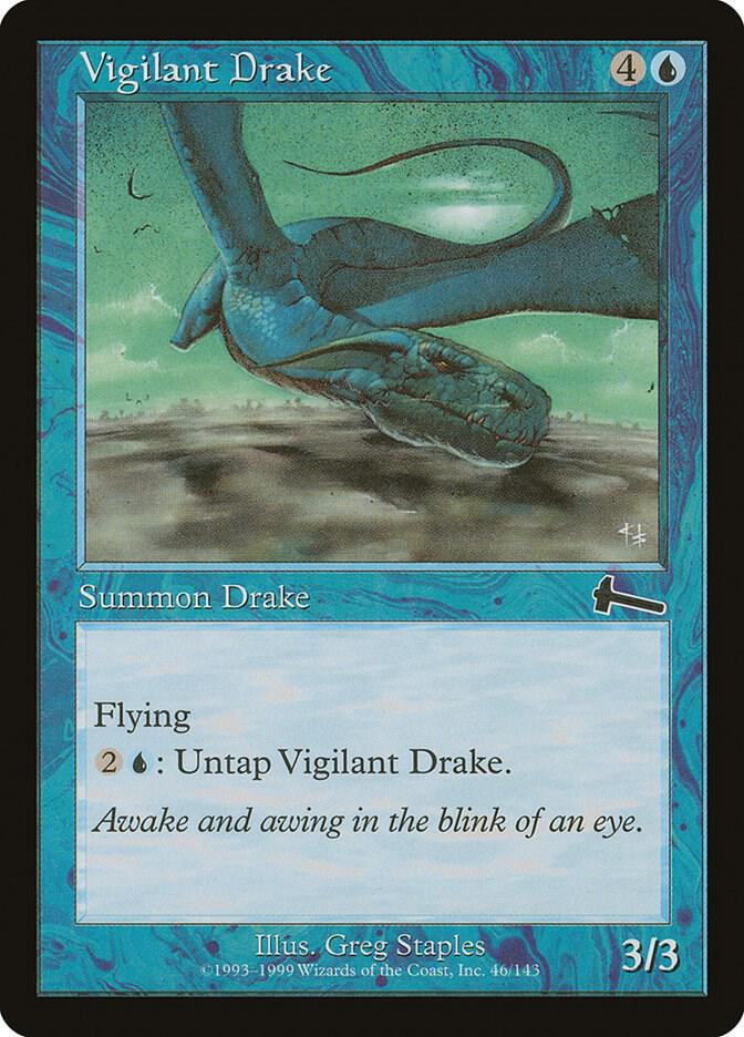 Vigilant Drake [Urza's Legacy] 46