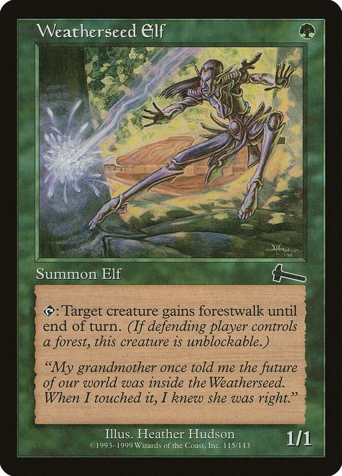 Weatherseed Elf [Urza's Legacy] 115