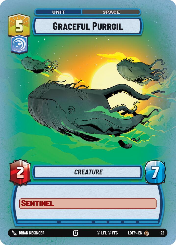 Graceful Purrgil (Foil) [Organized Play Promos] 22