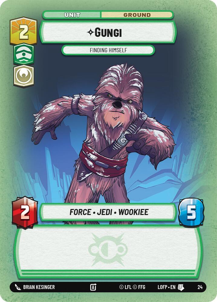 Gungi - Finding Himself (Foil) [Legends of the Force: Weekly Play Promos] 24