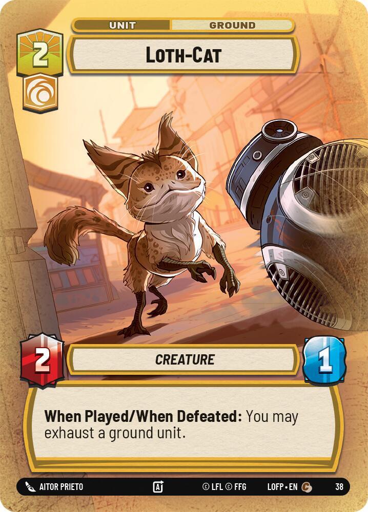 Loth-Cat (Foil) [Legends of the Force: Weekly Play Promos] 38