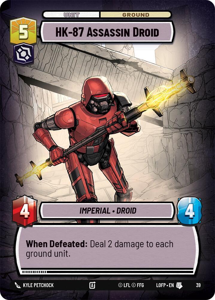 HK-87 Assassin Droid (Foil) [Legends of the Force: Weekly Play Promos] 39