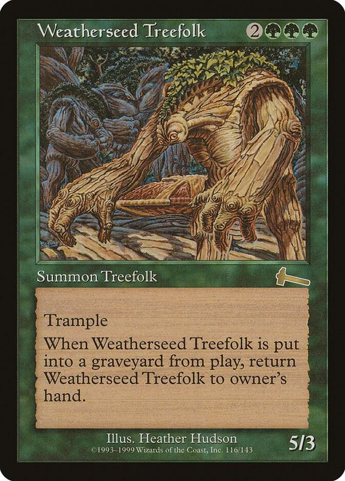 Weatherseed Treefolk [Urza's Legacy] 116