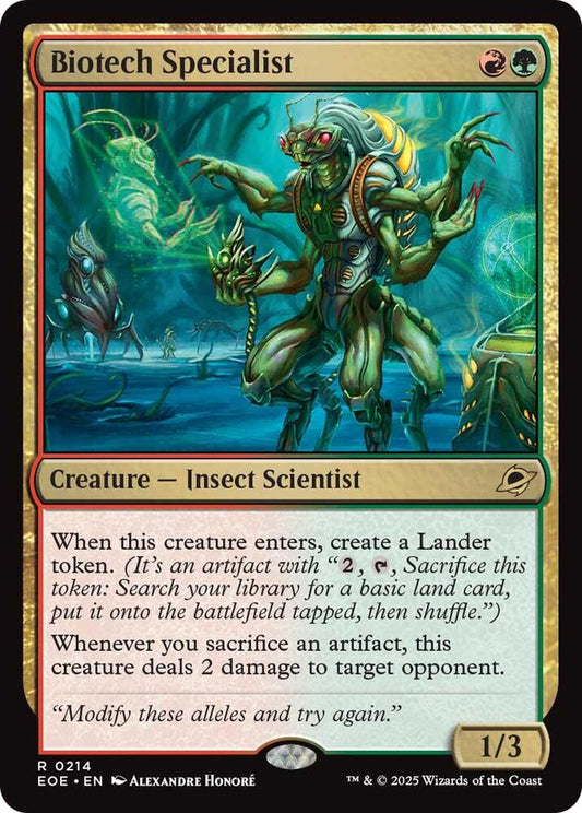 Biotech Specialist [Edge of Eternities] 214